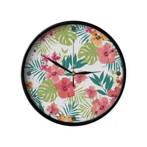 ساعت دیواری مدوپد طرح گلبرگ مدل PAT00054