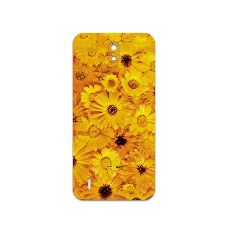 برچسب پوششی ماهوت مدل Yellow-Flower مناسب برای گوشی موبایل نوکیا C1