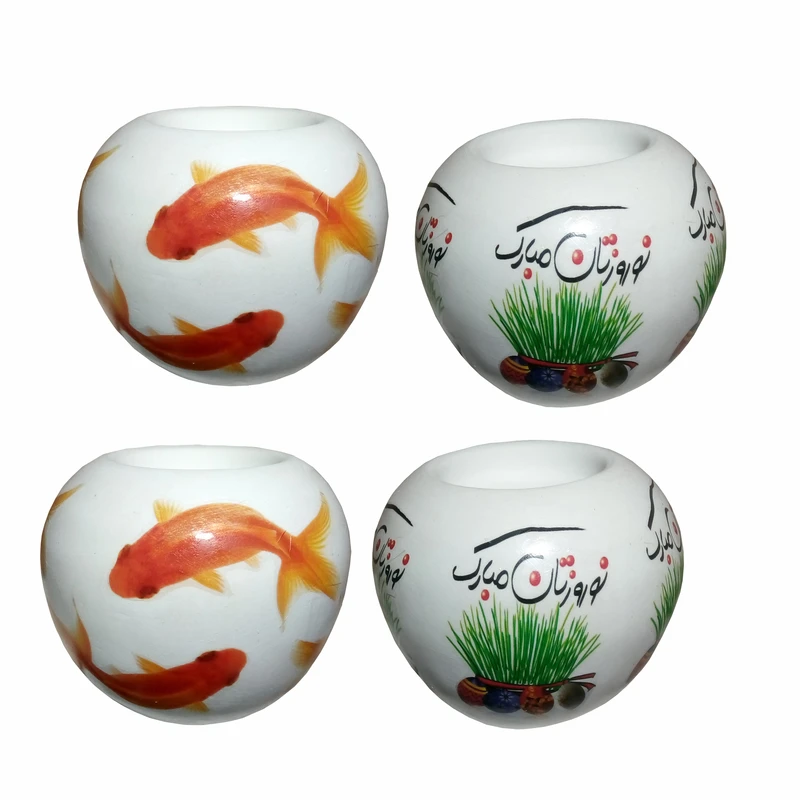 جاشمعی مدل نوروز بسته 4 عددی 