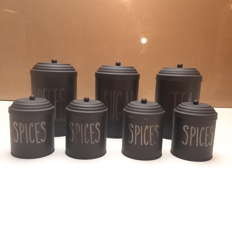 بانکه مدل فلزی مجموعه 7 عددی