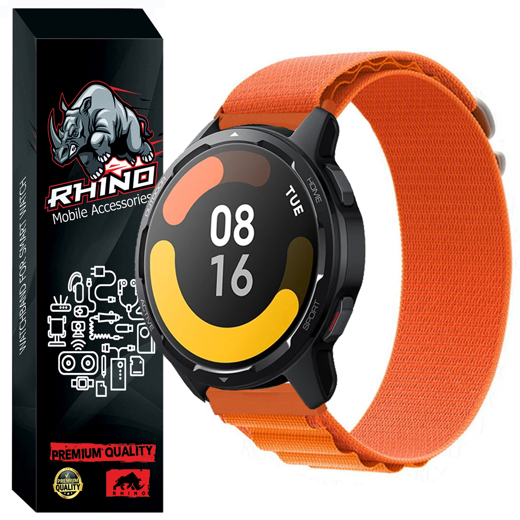 بند راینو مدل Alpine Loop مناسب برای ساعت هوشمند شیائومی S1 Active