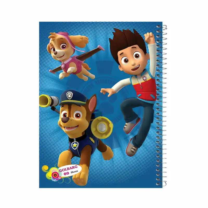 دفتر مشق 60 برگ گلبرگ طرح سگ نگهبان کد 60337