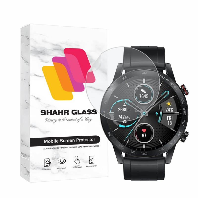 محافظ صفحه نمایش هیدروژل شهر گلس مدل MTBWS مناسب برای ساعت هوشمند آنر magic watch 2 46mm