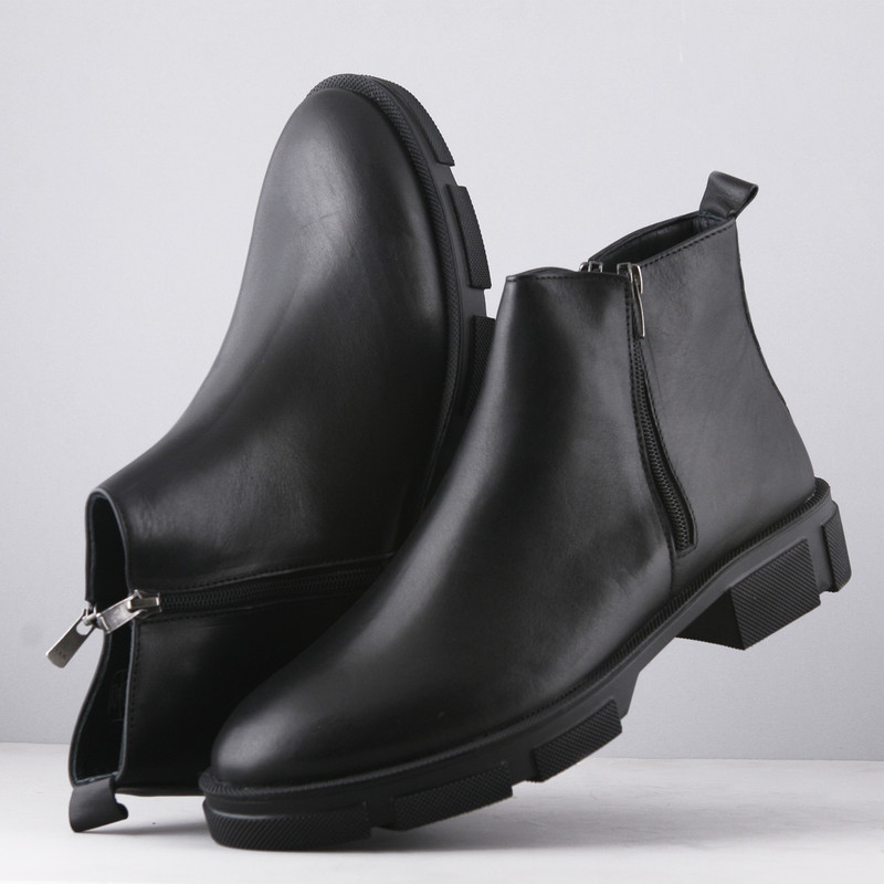 ست کیف و نیم بوت زنانه چرم یلسان مدل رهی کد TAYSEZ-GN-921-msk