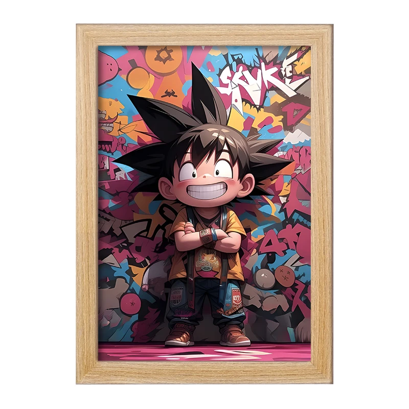 تابلو خندالو مدل انیمه دراگون بال (Dragon Ball) کد F12019