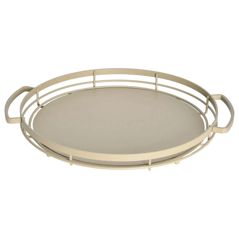 سینی دسته دار بی.وی.کی مدل آیریس سایز ۱۲*۱۲ سانتی متر کد RM4650