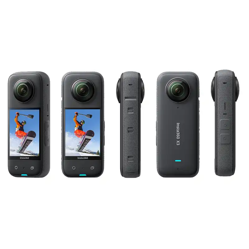 دوربین فیلم برداری ورزشی اینستا 360 مدل X3 به همراه لوازم جانبی