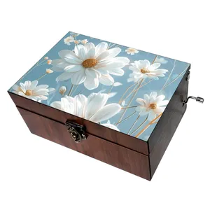 جعبه موزیکال مدل گل کد B566 
