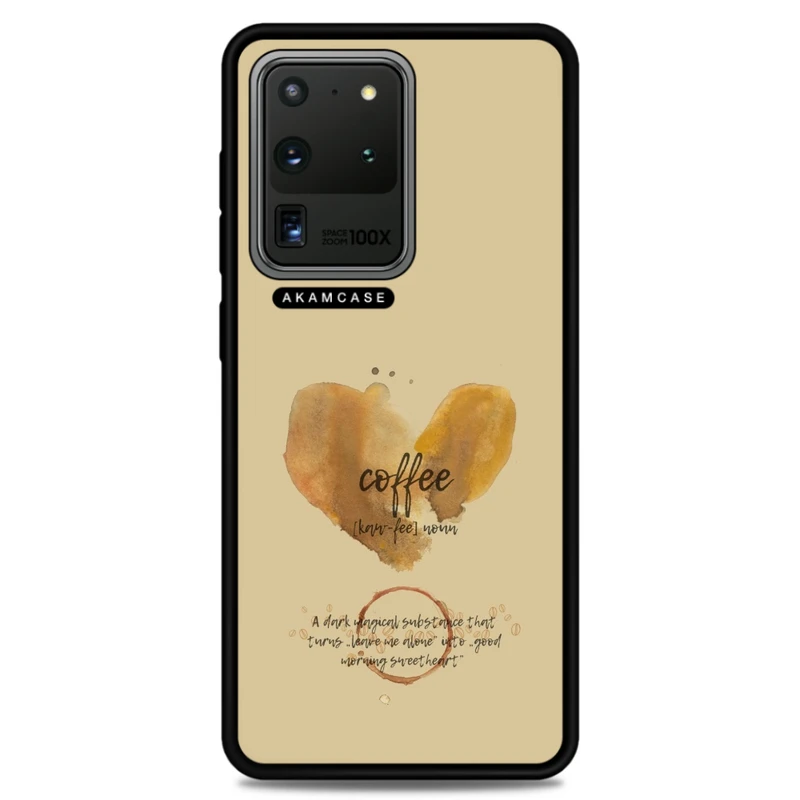 کاور آکام مدل AMC-WSGS20U-COFFEE-15 مناسب برای گوشی موبایل سامسونگ Galaxy S20 Ultra