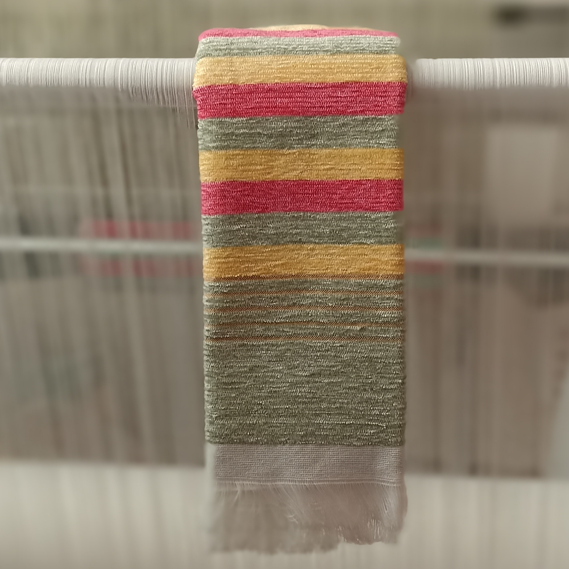 حوله محلی سنتی مدل دستبافت مخمل کد 49  بسته 6 عددی