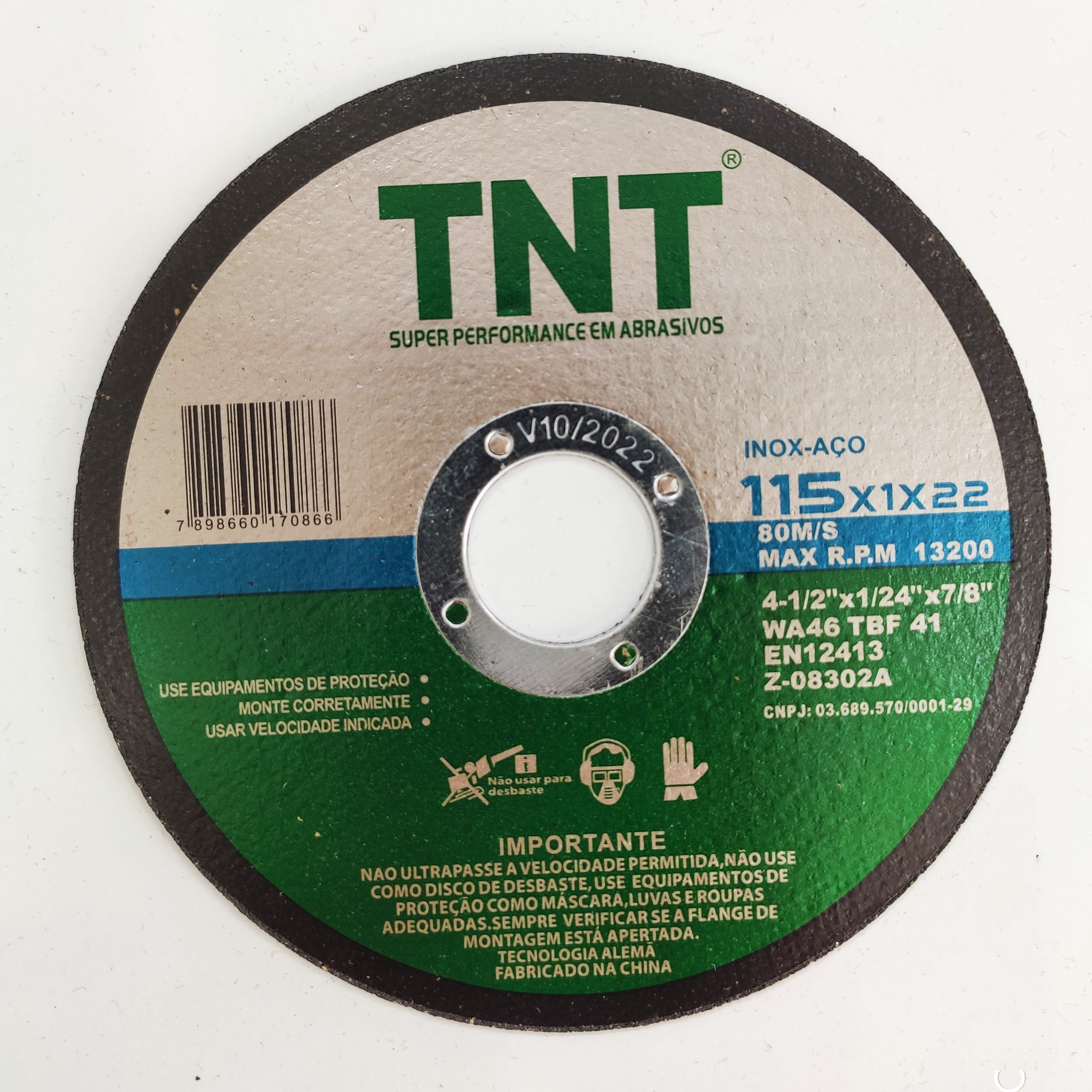 مجموعه ۲عددی صفحه برش استیل بر مینی تی ان تی WA-115