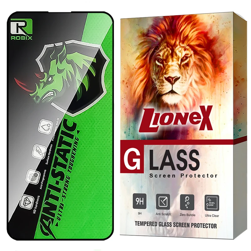 محافظ صفحه نمایش لایونکس مدل ROBIXL مناسب برای گوشی موبایل اپل iPhone 13 Pro Max / iPhone 14 Plus