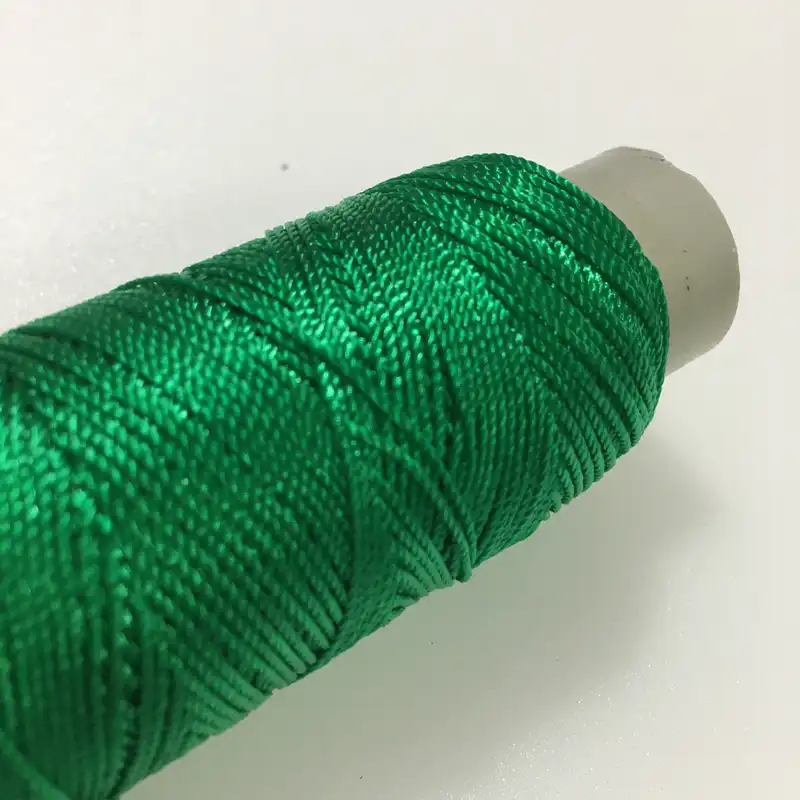 نخ دوخت چرم دوزی مدل ابریشمی Gre100m سایز 10 طول 100 متر