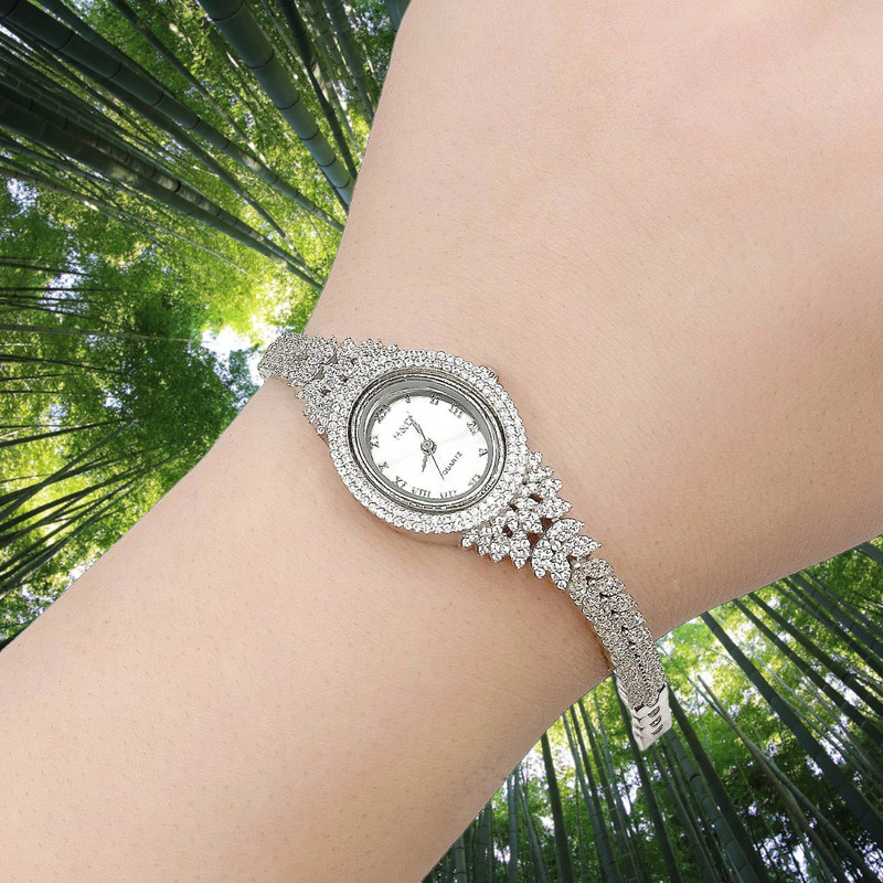 ساعت مچی عقربه ای نقره زنانه مدل پروانه کد 0170