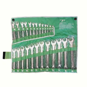 آچار یکسرتخت و یکسر رینگی پرفکت تولز مدل JH222690 مجموعه 25 عددی