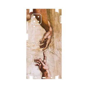MAHOOT The Creation of Adam of MichelAnge-FullSkin Cover Sticker for Samsung Galaxy M12