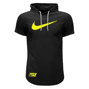 تی شرت کلاه دار مردانه کد 5409