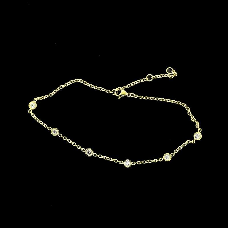 پابند زنانه سیکس مدل نگین دار زنجیری پابند زنانه سیکس مدل نگین دار زنجیری