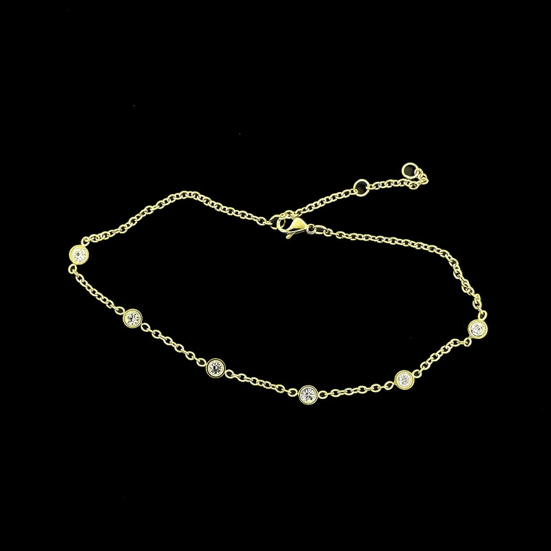 پابند زنانه سیکس مدل نگین دار زنجیری پابند زنانه سیکس مدل نگین دار زنجیری