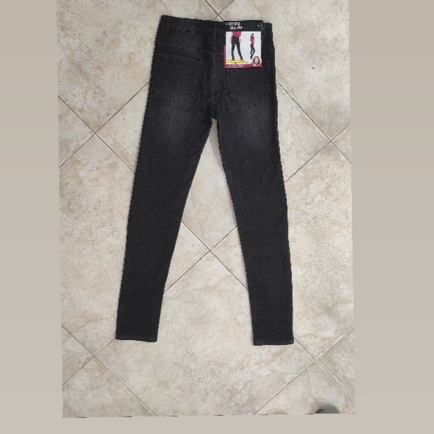 شلوار جین زنانه اسمارا مدل بغل نواردار 2024 - - 7