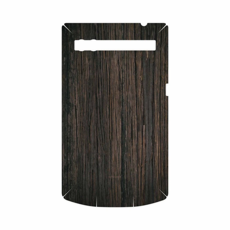 برچسب پوششی ماهوت مدل Burned Wood-FullSkin مناسب برای گوشی موبایل بلک بری P9983