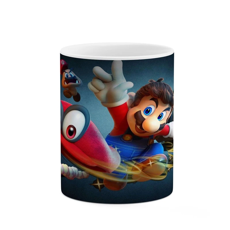 ماگ کاکتی مدل بازی سوپر ماریو Super Mario Odyssey کد mgh30599