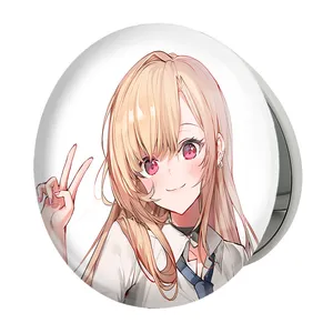 آینه جیبی خندالو طرح کیتاگاوا انیمه مای درس آپ دارلینگ مدل تاشو کد 23852 