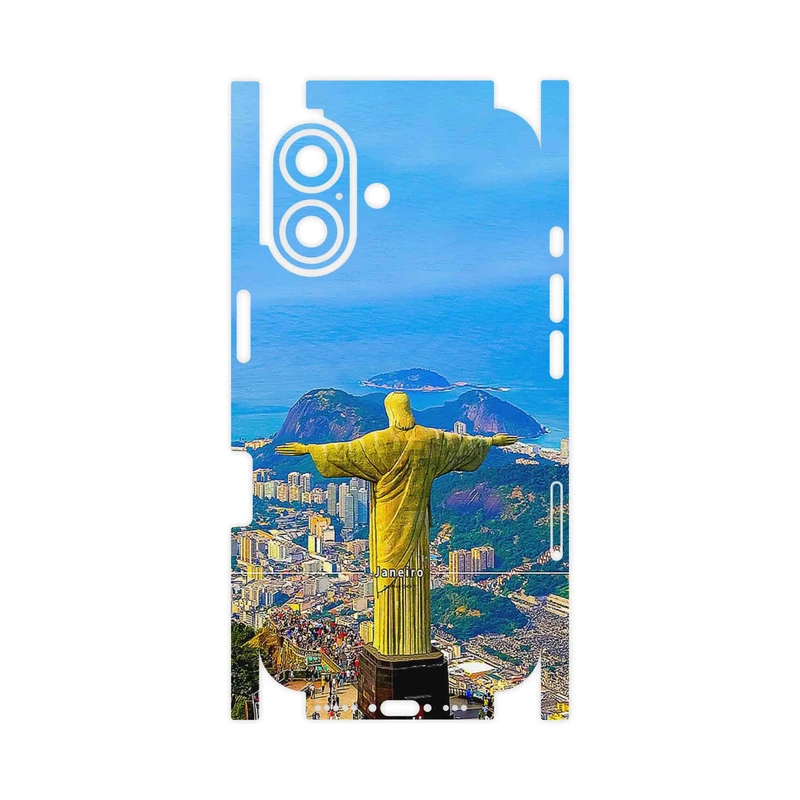 برچسب پوششی ماهوت مدل City of Rio de Janeiro-FullSkin مناسب برای گوشی موبایل اپل iPhone 16