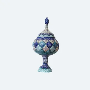 شکلات خوری میناکاری مدل اسلیمی