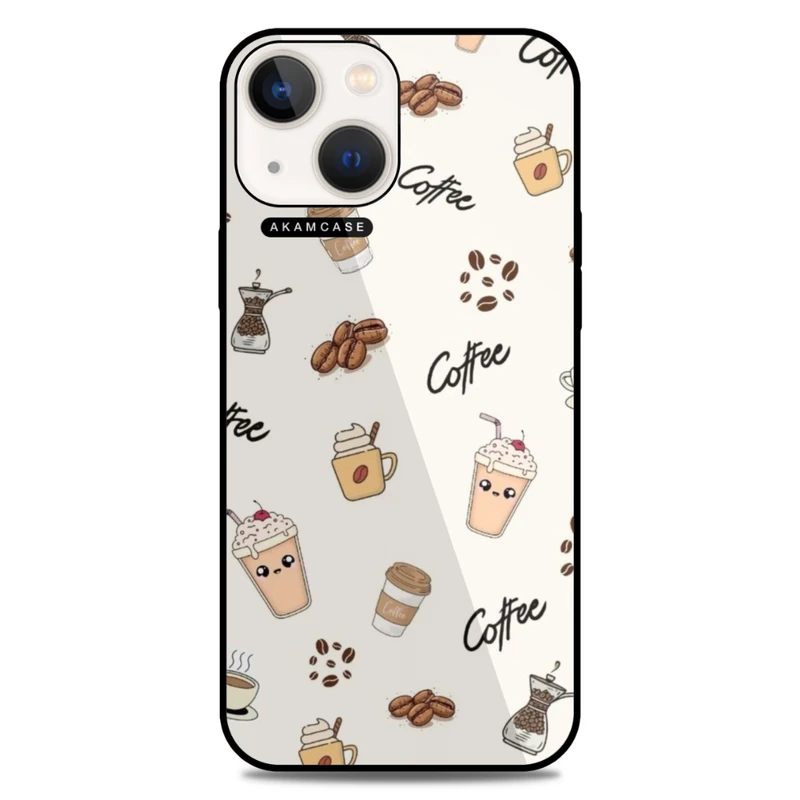 کاور آکام مدل AMC-WA13-COFFEE-5 مناسب برای گوشی موبایل اپل iPhone 13