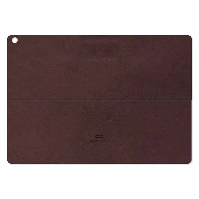 برچسب پوششی ماهوت مدل Matte-Dark-Brown-Leather مناسب برای تبلت ایسوس Transformer 3 Pro 2016