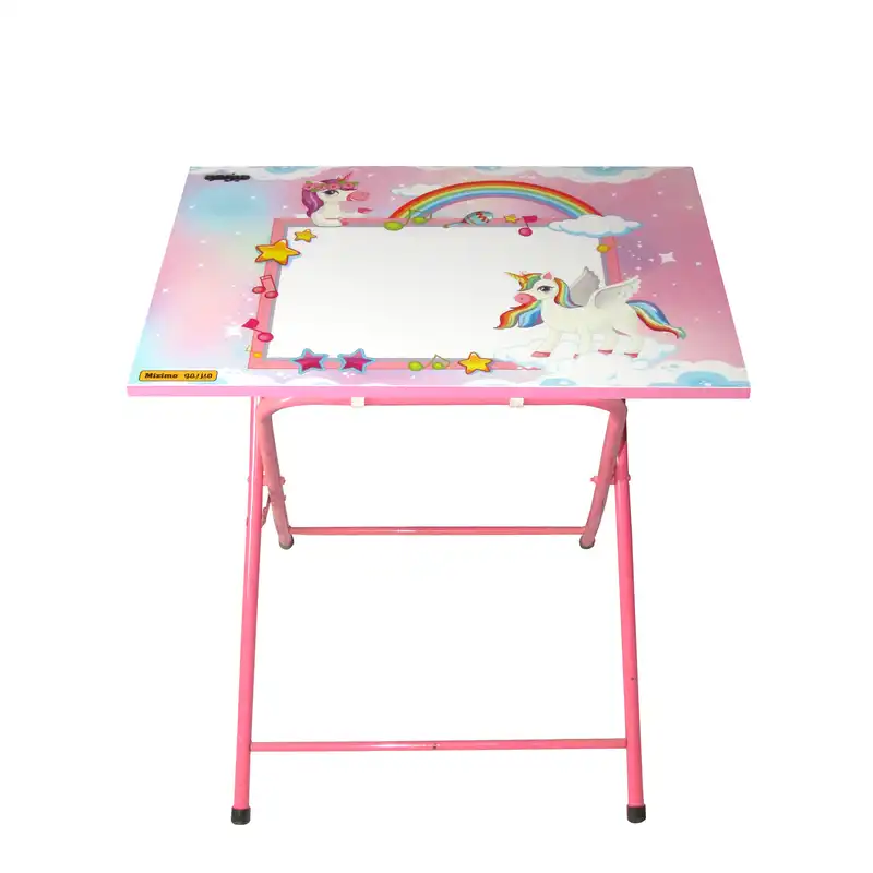 میز تحریر کودک میزیمو مدل اسب تک شاخ کد 1462