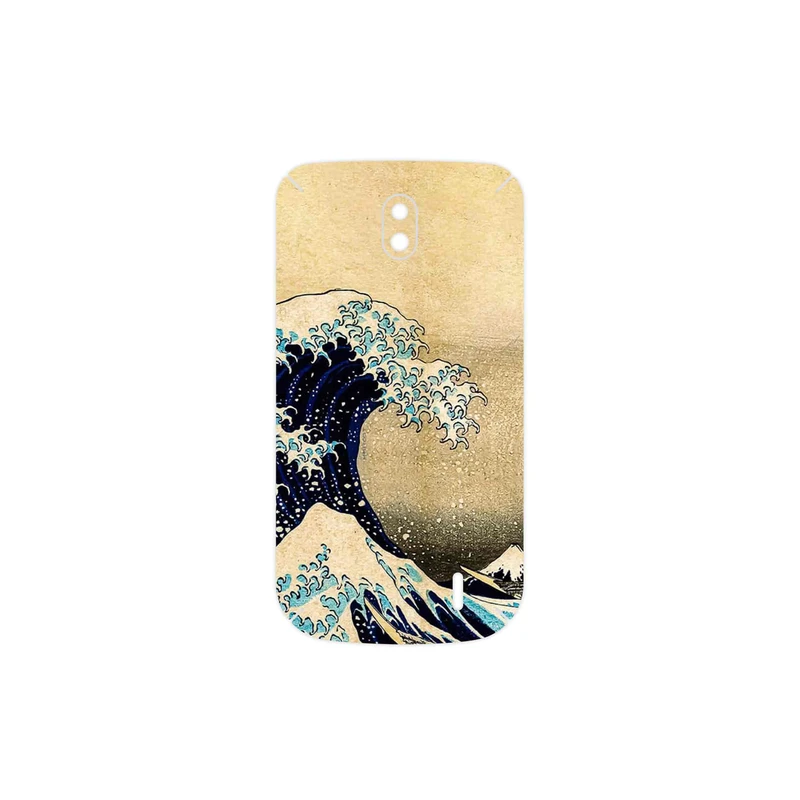 برچسب پوششی ماهوت مدل The Great Wave off Kanagawa of Hokusai مناسب برای گوشی موبایل نوکیا 1