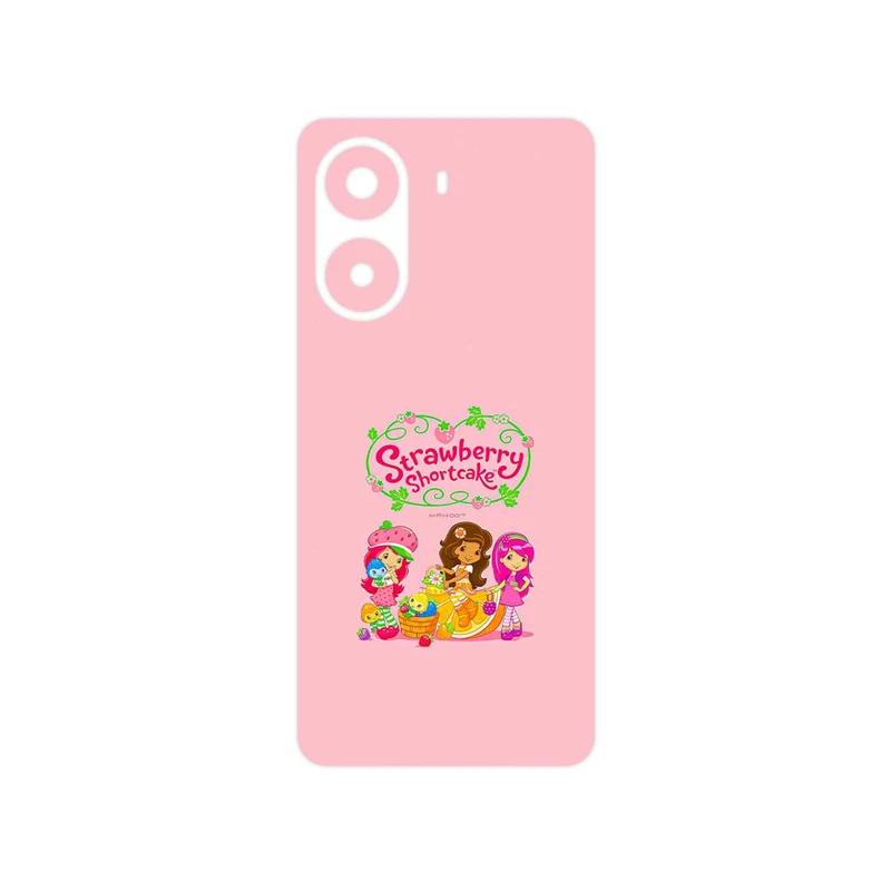 برچسب پوششی ماهوت مدل Strawberry Shortcake مناسب برای گوشی موبایل شیائومی Poco X7 Pro