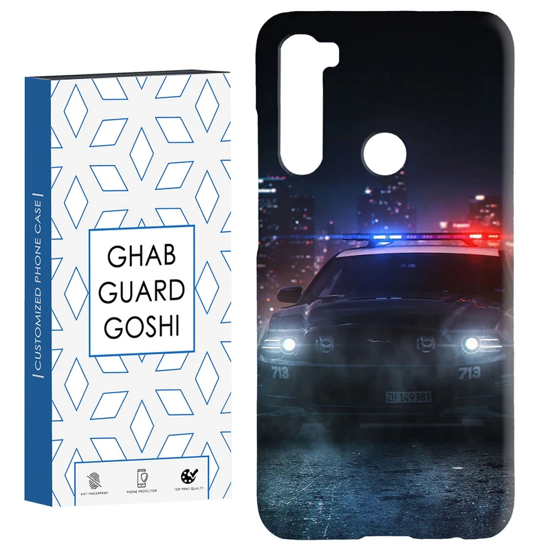 کاور قاب گارد گوشی طرح پلیسی کد Dimo-139 مناسب برای گوشی موبایل شیائومی Redmi Note 8