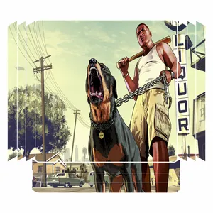 برچسب پلی استیشن ۴ پرو مدل GTA
