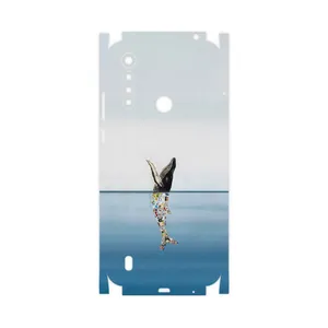 MAHOOT Collage of Sea Trash-FullSkin Cover Sticker for Motorola Moto G8 Power Lite