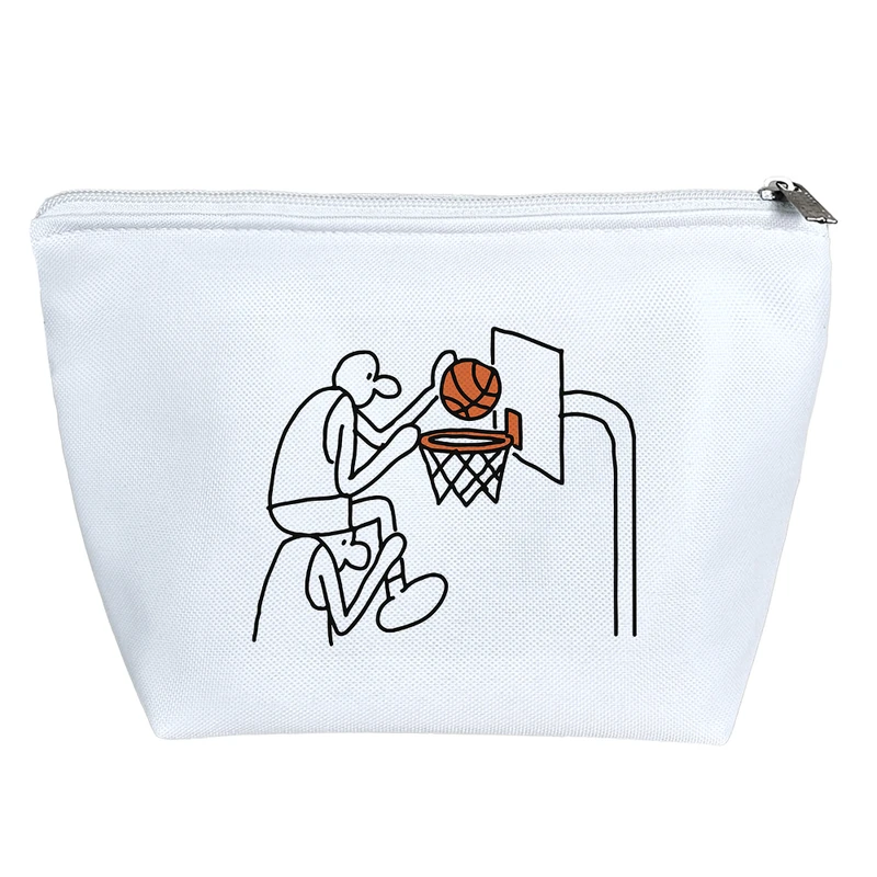 کیف لوازم آرایش دخترانه خندالو مدل بسکتبال Basketball کد 6953