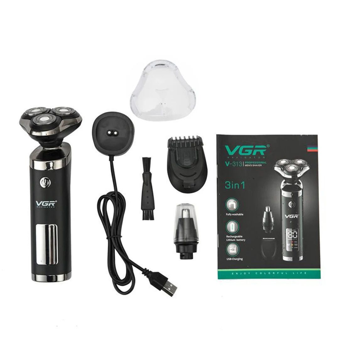ماشین اصلاح موی صورت وی جی ار مدل V-313 -  - 21