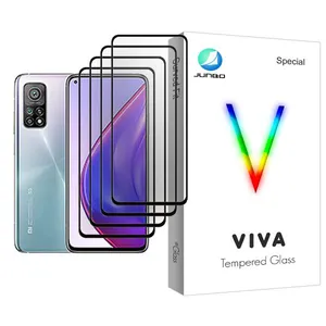 Junbo Viva Glass MIX004 Screen Protector For Xiaomi Mi 10T Pro 5G Pack Of 4