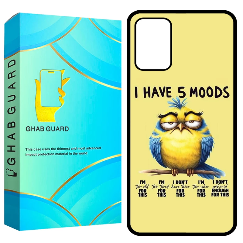 کاور قاب گارد طرح پرنده مدل GCHPA324 مناسب برای گوشی موبایل سامسونگ Galaxy A32 4G