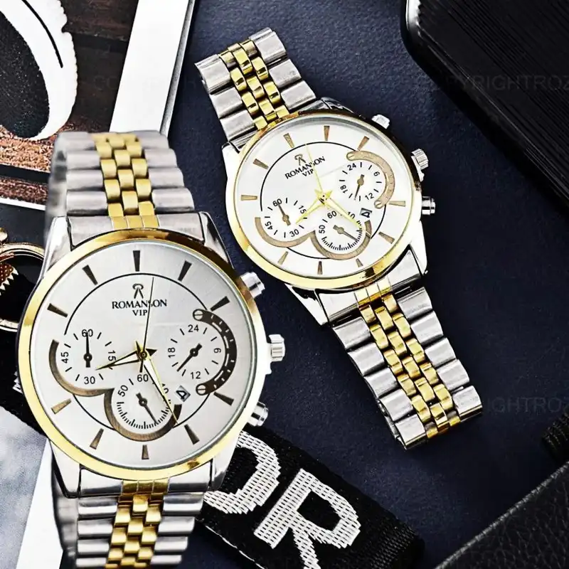 ست ساعت مچی عقربه ای زنانه و مردانه مدل coco04