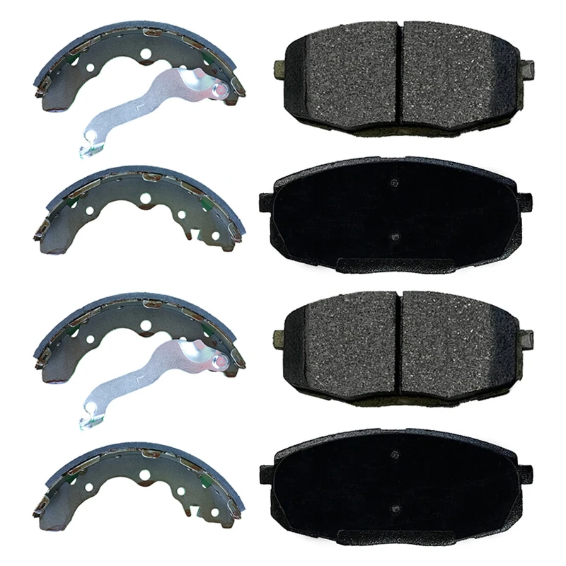 لنت ترمز جلو لنت پارس کد 23966 مناسب برای کیا سراتو سایپایی به همراه لنت ترمز عقب 