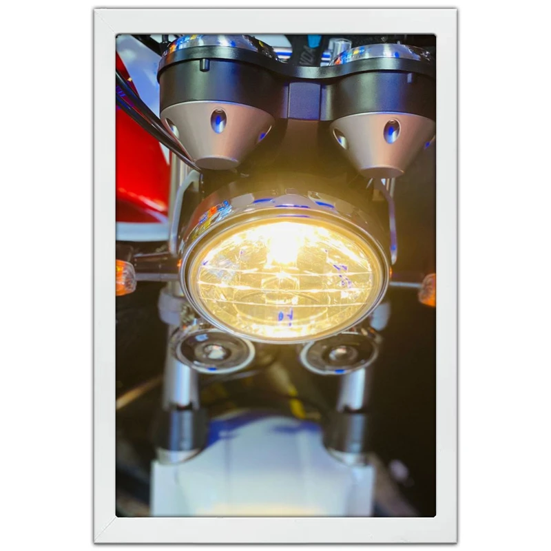 تابلو بکلیت طرح موتور سنگین هوندا سی بی HONDA CB1300 مدل W-po1978 فریم سفید