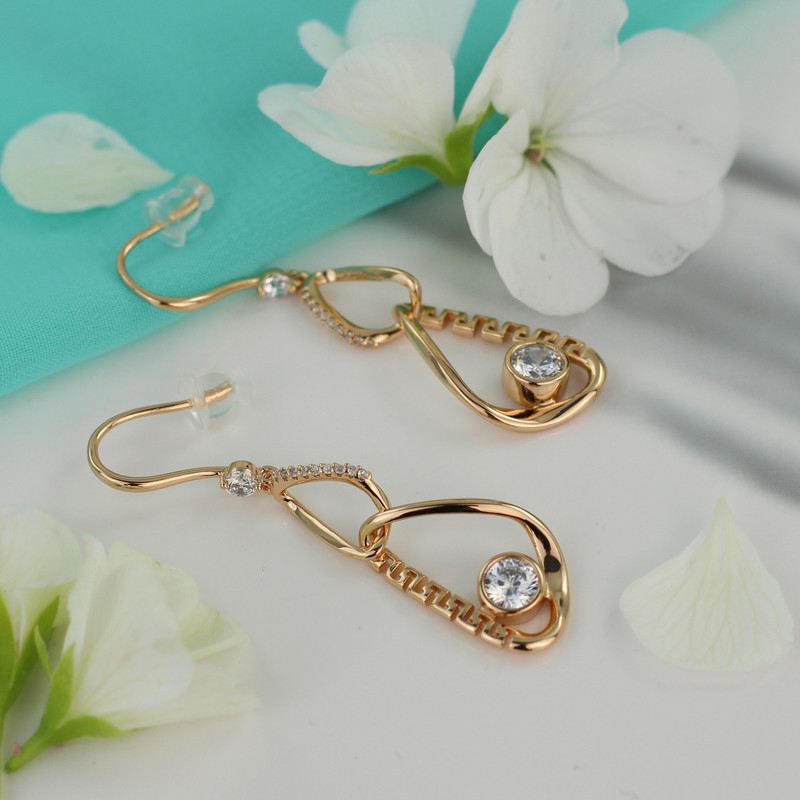 گوشواره زنانه ژوپینگ مدل J396