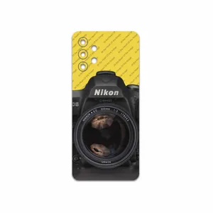 MAHOOT Nikon-Logo Cover Sticker for Samsung Galaxy A32 4G