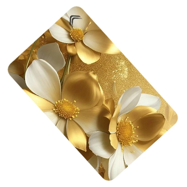 استیکر کارت طرح گلدار مدل CAC431-K-G1-150