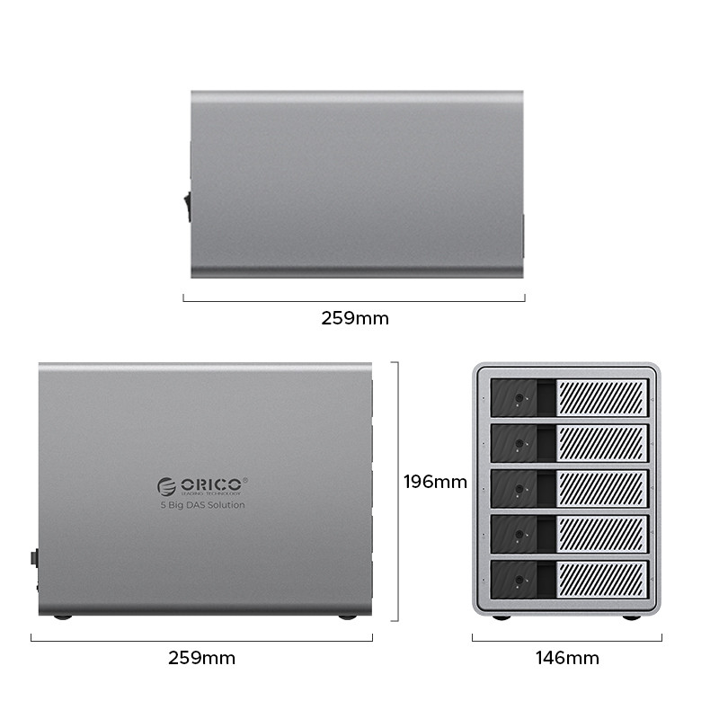 باکس5 سینی هارد  اوریکو مدل 9858RU3