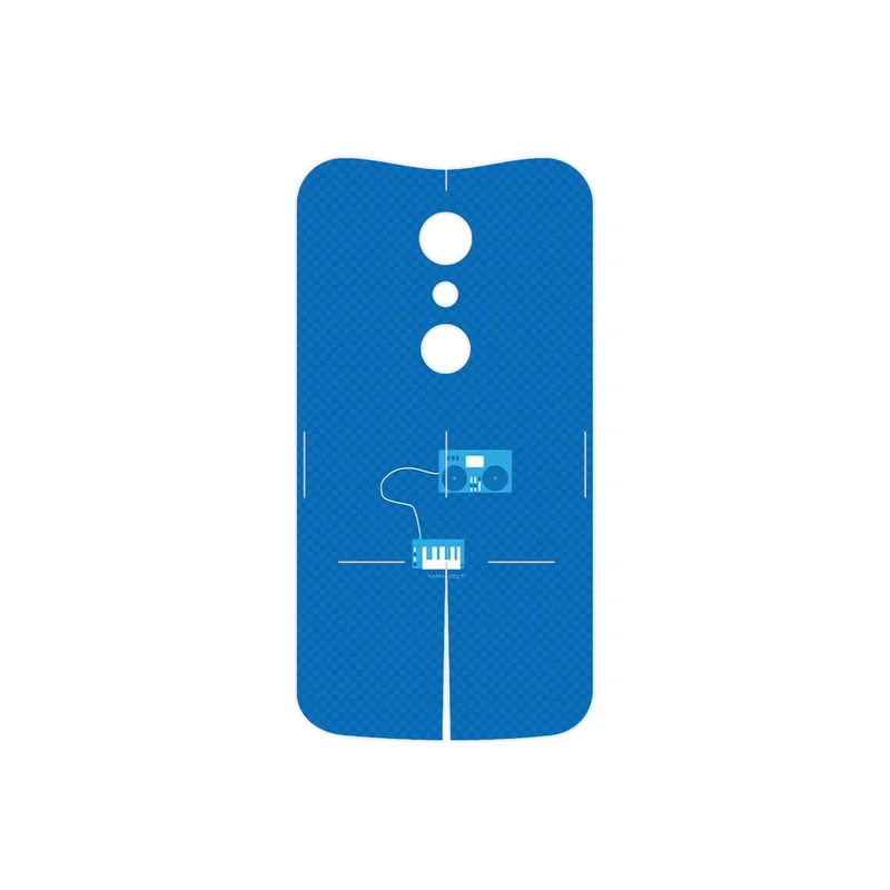 برچسب پوششی ماهوت مدل Minimal DJ Icon مناسب برای گوشی موبایل موتورولا Moto G 2nd gen