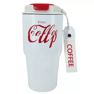 ماگ سفری مدل Enjoy Coffee گنجایش 0.6 لیتر